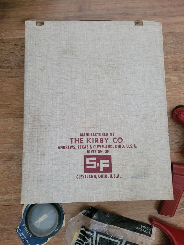 KIRBY CLASSIC III 18pc Attachments w/Original Box+2 New Belts 1 New Bag ...