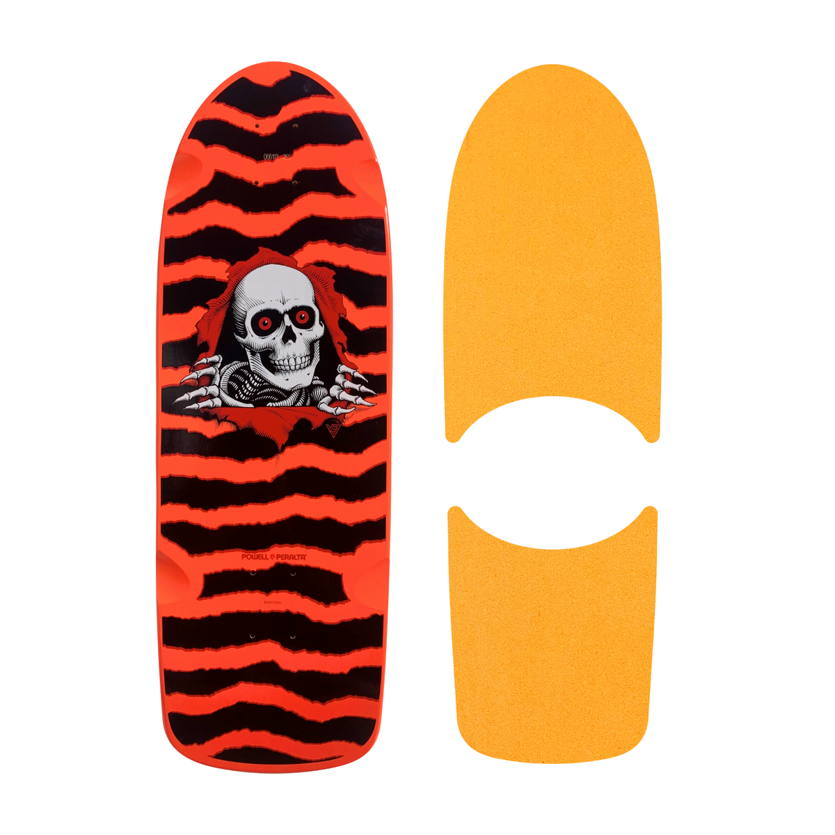 Die-Cut Style Skateboard Grip Tape for Powell Peralta OG Ripper