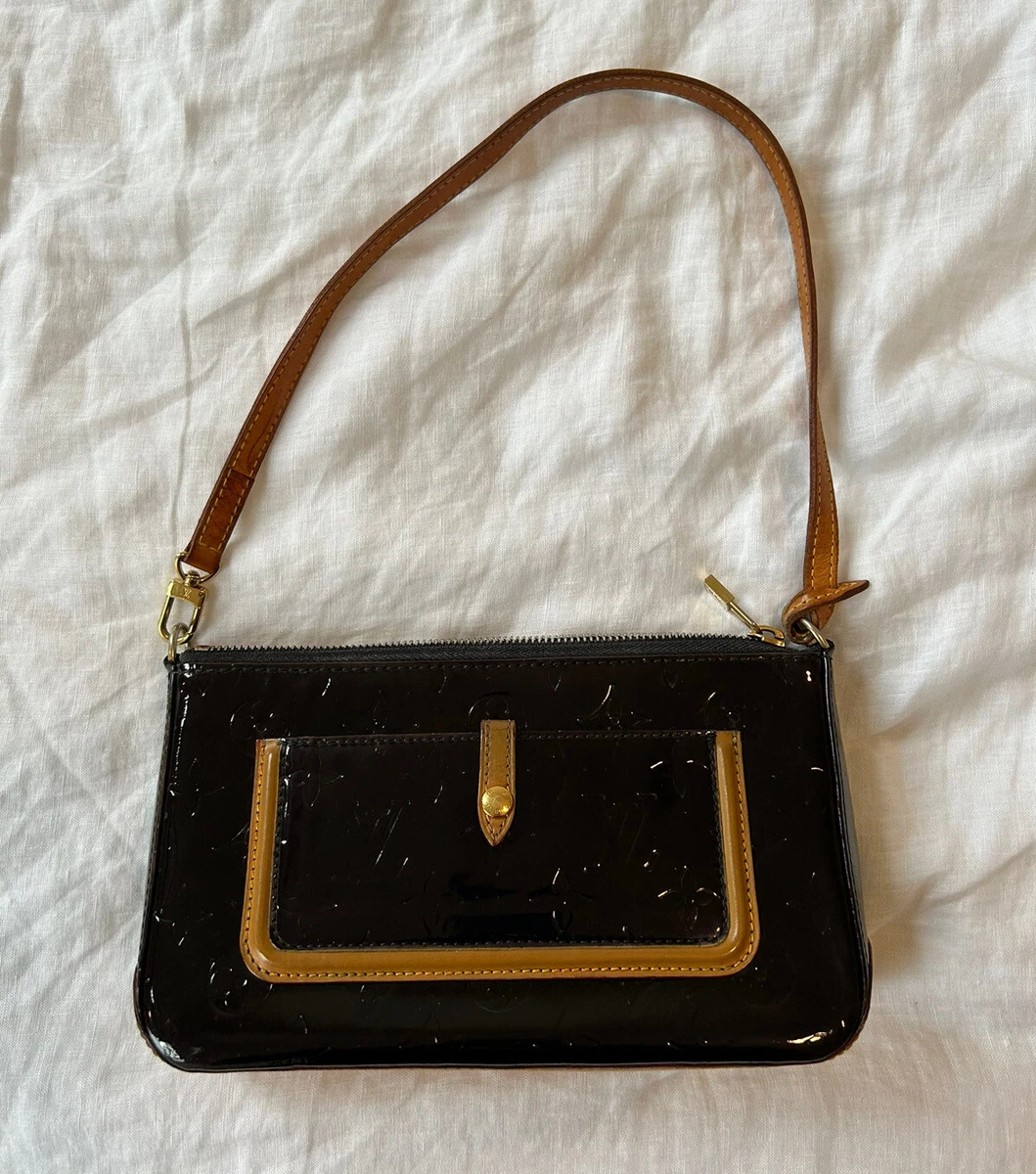 Favorite patent leather crossbody bag Louis Vuitton Brown in