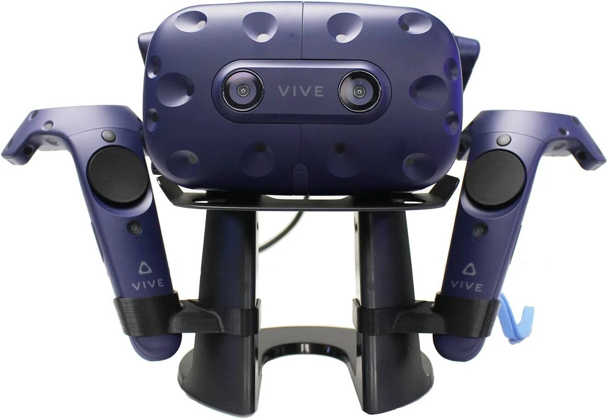 AMVR VR Headset Display Stand and Controllers Holder for OG Vive