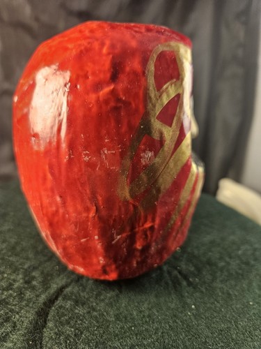 Japanese Daruma Doll Head 5" Fabulous - Picture 2 of 10