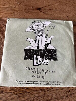 RATDOG Live, 4/8/05, Verona, NY, 3 CD, Bob Weir, Grateful Dead, Rare & OOP!!! | eBay RATDOG Live, 4/8/05, Verona, NY, 3 CD, Bob Weir, Grateful Dead, Rare & OOP!!! | eBay