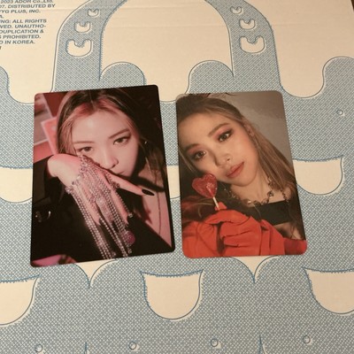 itzy ryujin guess who photocard pc set