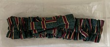 Longaberger Basket Medium Garter Imperial Stripe Fabric NOS Made In The USA