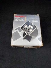 Viewmaster Pana-Vue 1 Lighted 2x2 Slide Viewer W/Box Tested Works - Manual