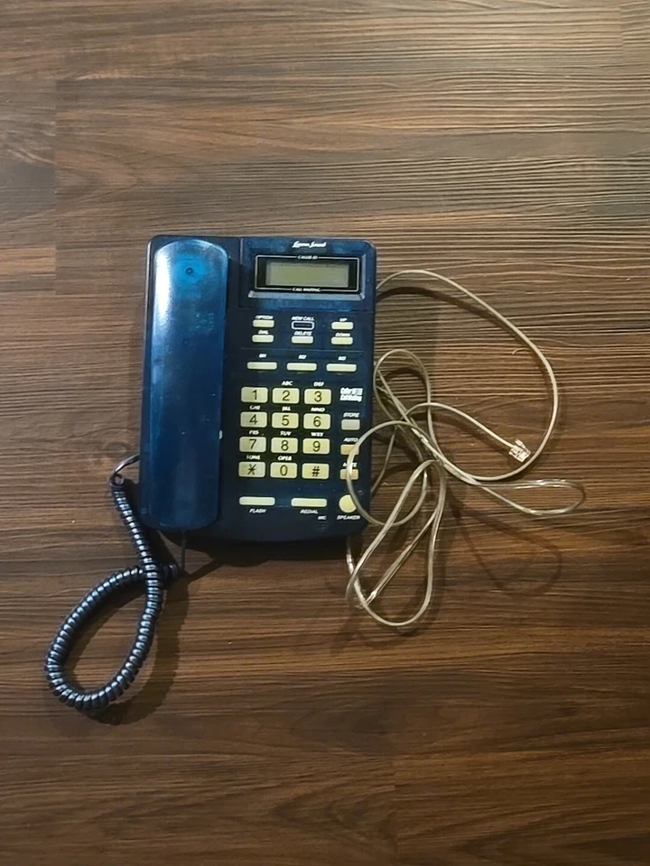 Vintage Translucent Lenoxx Sound PH-549 Land-line Caller ID Call Waiting - Image 2 of 2