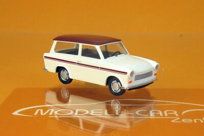 Busch MCZ 03-339 IFA Trabant P 601 Universal beige/rot "Alltagsedition" 1:87 PKW - Bild 1 von 4