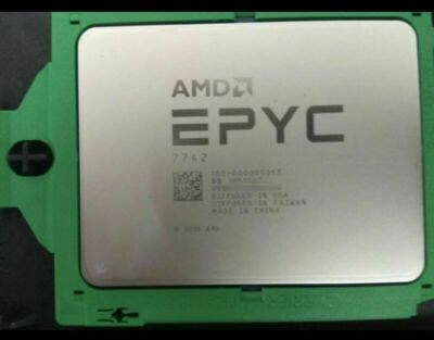 for AMD EPYC 7742 Sever 7002 Series Socket SP3 Processor Cache 256M Dell lock 