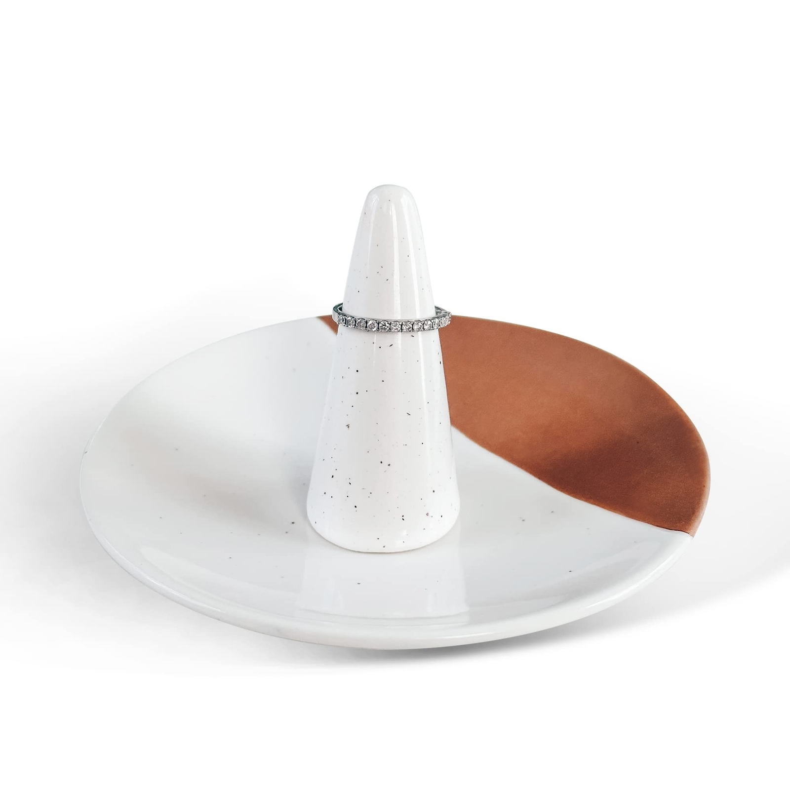 Mora Ring Dish - Jewelry Holder for Wedding/Engagement Rings, Bathroom Vanity...