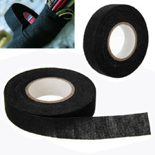 1 Roll 9mm 15m Heat Resistant Wiring Harness Cloth Tape for Car Automotive