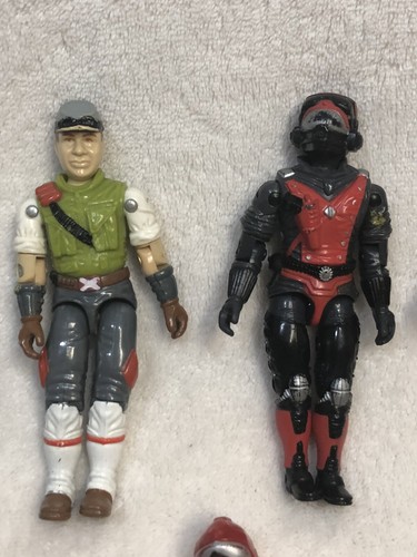 Vintage 1980er GI Joe Fahrzeugfahrer Figuren Konvolut. Alles 100% Komplett!! MUST READ - Bild 4 von 12