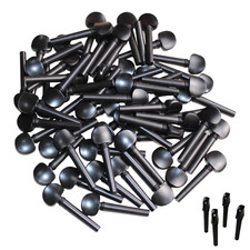 100pcs high quality Violin Pegs Ebony wood 4/4 Violin Tuning Pegs violin parts