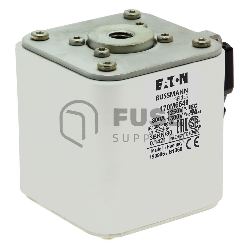 1PC New Eaton BUSSMANN 170M6546 800A 1250V High Speed Fuse