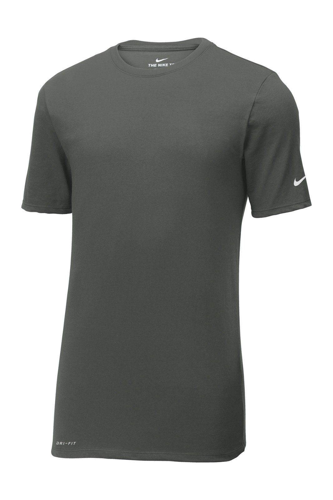 MEN'S NIKE DRI FIT, WICKING, SHORT SLEEVE, COTTON/POLY CREW NECK, T