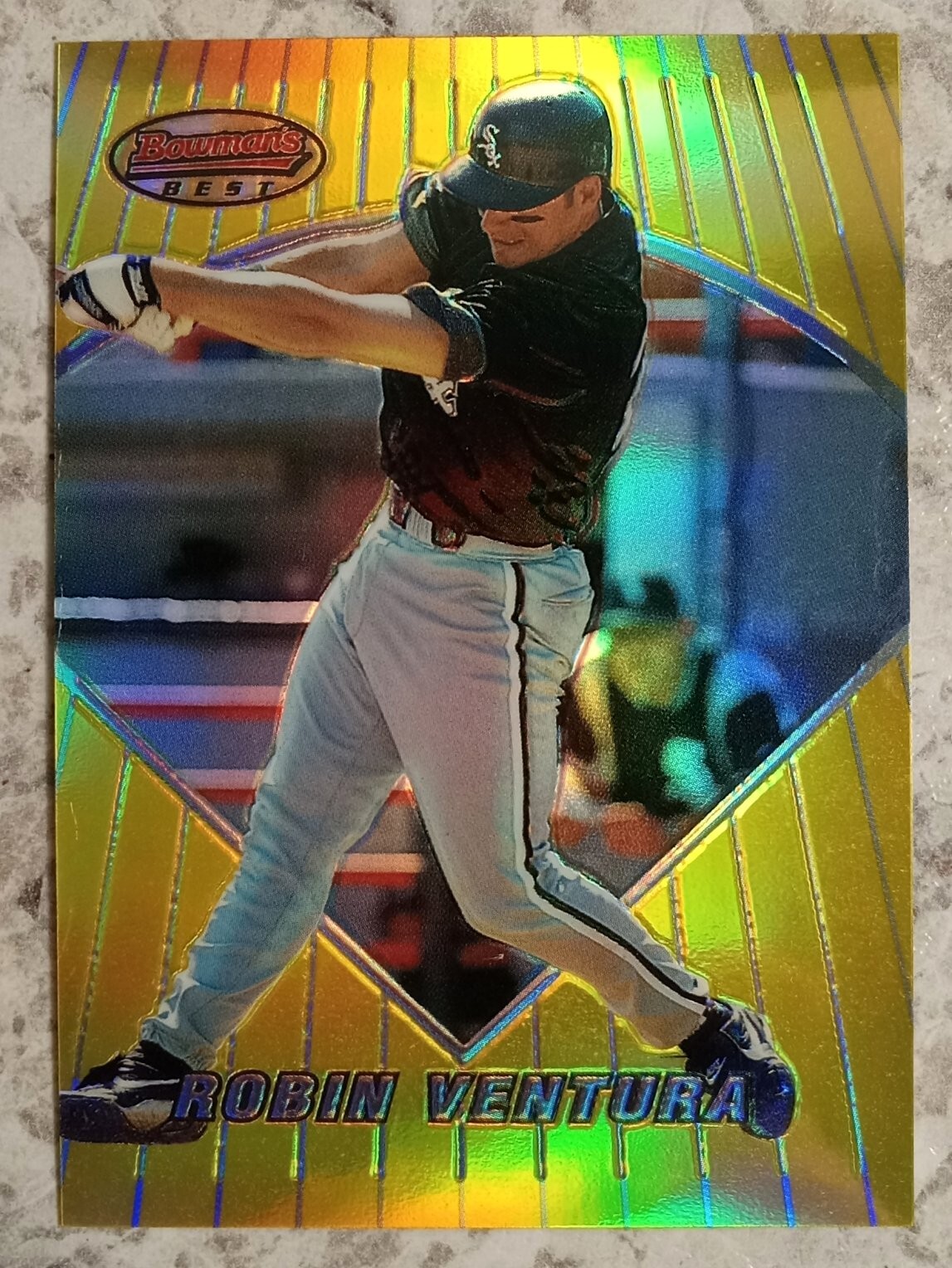ROBIN VENTURA - 1996 Bowman's Best Refractors #55   *Chicago White Sox*