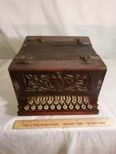 M Hohner Accordeon with Genuine Steel Reeds, St Louis, Best Made, needs restored