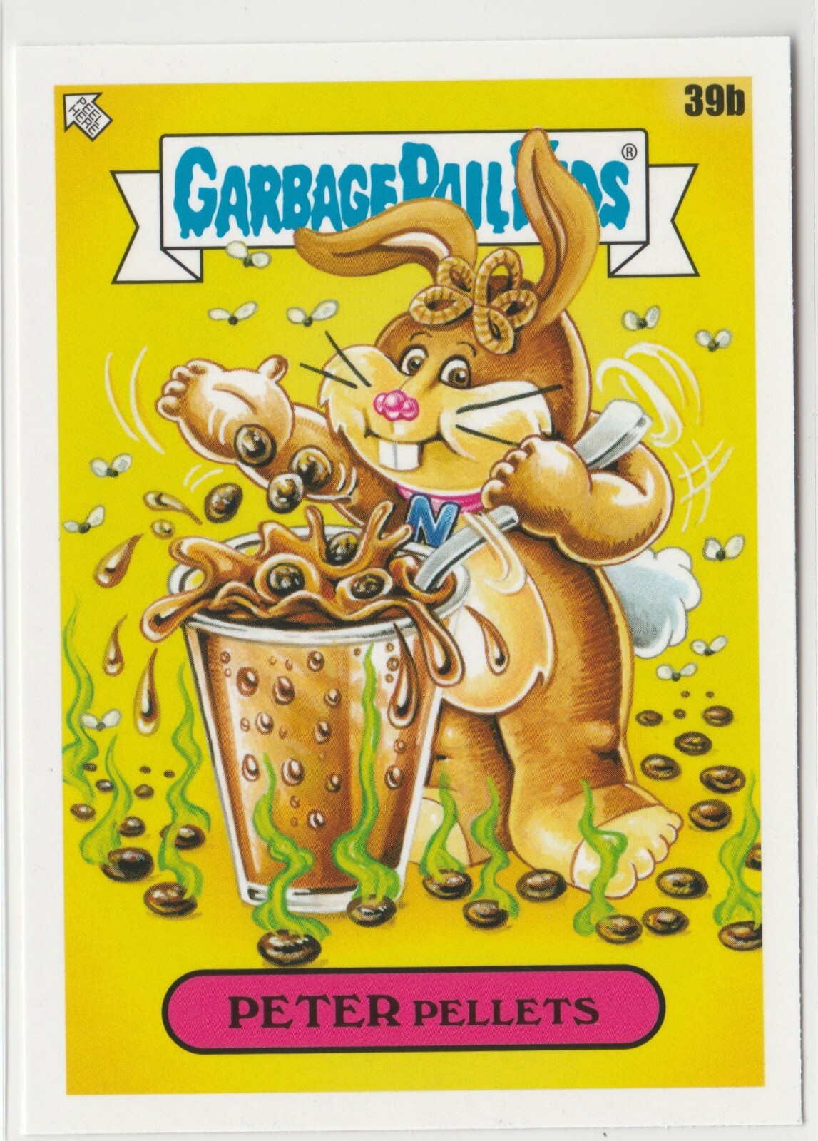 Peter Pellets #39b Garbage Pail Kids GPK 2021 Food Fight Trading Card