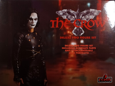 Mezco The Crow 5 Points, Action Figure Da Collezione Eric Draven In Plastica, Edizione Deluxe, Confezione Regalo