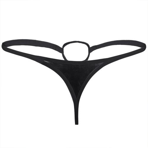 Mens Sexy Faux Leather Bikini Briefs Underwear Pouch G-string Jockstrap Panties - Picture 87 of 118