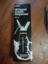 Zidion Whipped Cream Dispenser - Professional-Grade Aluminum Canister - Heavy-Du