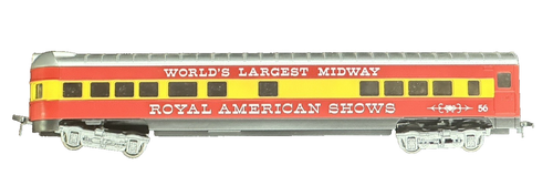 4 HO CON-COR ROYAL AMERICAN SHOWS PASSENGER CARS PUT TOGETHER KITS-FREE SHIP - Picture 14 of 17