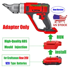 1 Adapter for Bauer 20V Tools, Fits Craftsman V-20 New 20V Battery to Power Tool