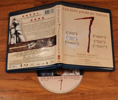 /4377 Les Sept Jours du Talion / Seven Days Canadian Exclusive Blu-ray Rare OOP