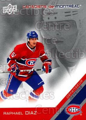 2011-12 McDonalds Montreal Canadiens #18 Raphael Diaz