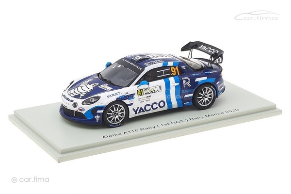 Alpine A110 Rally Rgt Winner Rgt Rally Monza 2020 Ragues/Pesenti Spark 1:43 S657-image