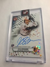 2023 Topps Pristine Kyle Stowers Pristine Refractor Rookie Auto RC /99 Incased