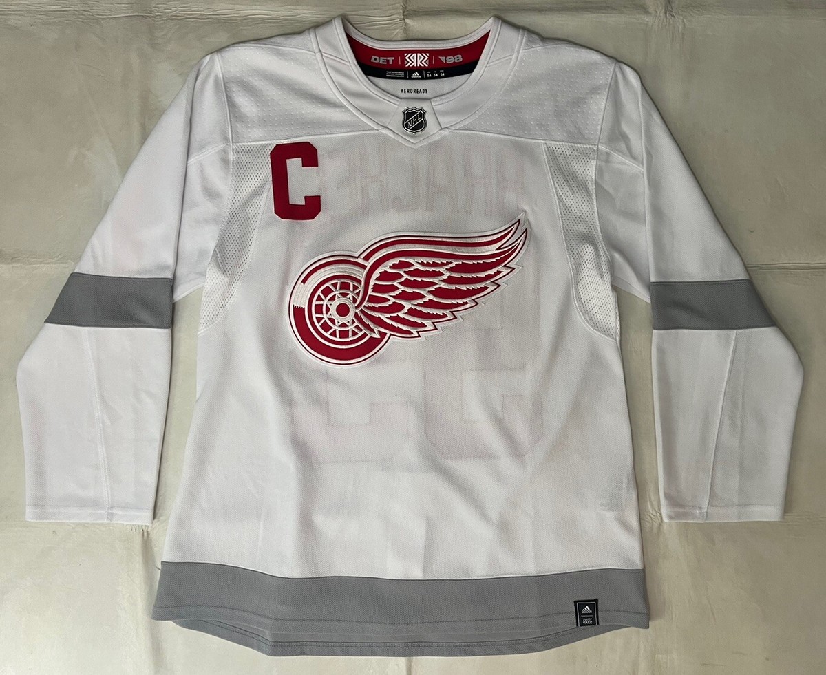 adidas DETROIT RED WINGS SIZE 54 REVERSE RETRO AUTHENTIC