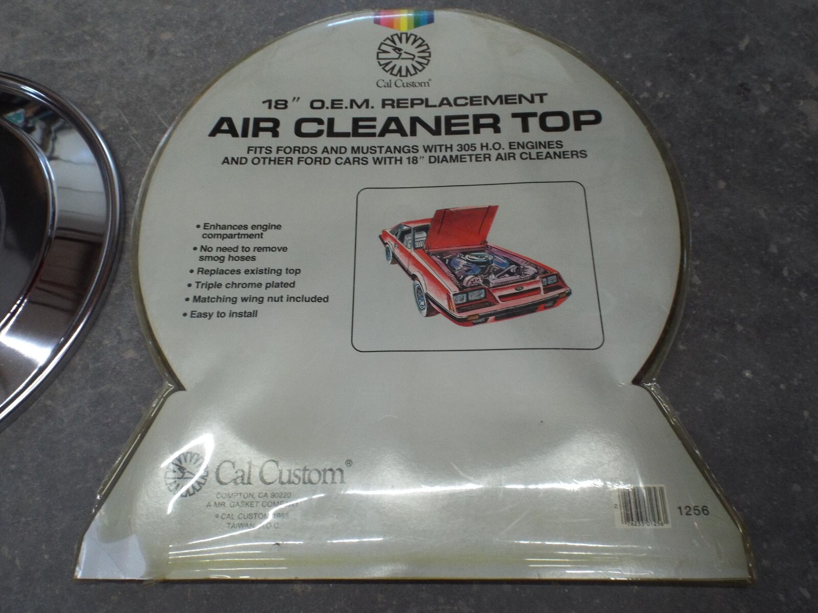 Ford GT 1983-1985 Air box top Chrome