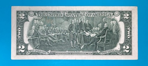 January 3, 1993 / 1 March 1993 (J 01031993 A) BIRTHDAY Note $2 Two Dollar Bill - Picture 3 of 4