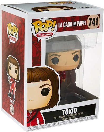 FUNKO POP ! LA CASA DE PAPEL - (741) TOKYO FIGURE VINYL LA CASA DI CARTA 9CM - Imagen 4 de 5