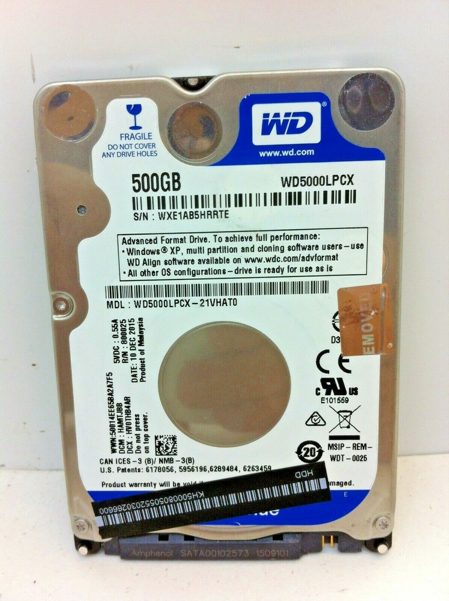Acer KH.50008.050 - HDD 500GB 5400RPM Sata 2 16MB 2.5 7MM