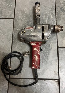 Milwaukee CAT NO. 1650-1 Heavy Duty 1/2"  Side Handle Drill