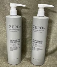 🔥New 2 Pak🔥 Zero% Shower Gel By Gilchrist & Soames 15 oz