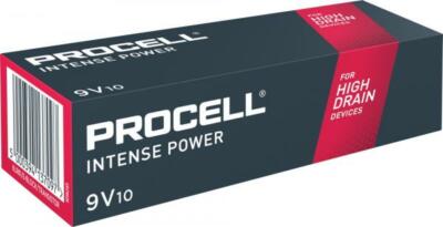 10 Duracell Procell Intense 1.5 9V Block Alkaline Batterien im 10er Karton