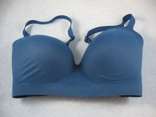  Bra-SOMA ENBLISS-36DD-Navy- Wireless/Full Coverage/Adj. Stretchy Straps-NEW
