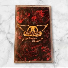 Aerosmith "Permanent Vacation" Cassette Tape