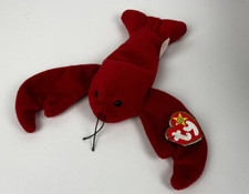 RARE Ty Beanie Baby Pinchers the Lobster 4026 Retired Tags 6-19-93 PVC Pellets