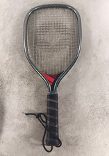 Vintage Hot Shot Genuine Spalding Racquetball Racquet and Bag 3 15/16"