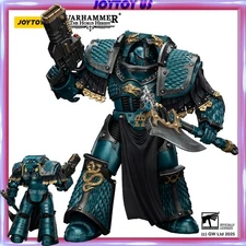 JOYTOY Warhammer 40K Alpha Legion Lernaean Terminator with Volkite Charger Model