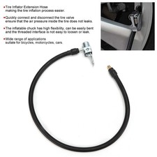Tire Inflator Hose Air Pump Extended Tube Quick Connection Inflation
