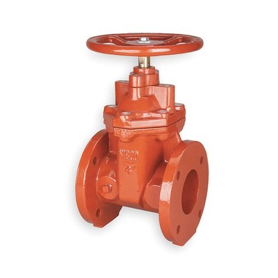 NIBCO F619RW 2 1/2 Gate Valve,2 1/2'',Ductile Iron,Flange 1WPD5