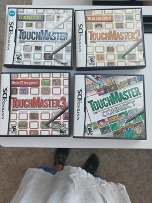 Touchmaster Lot 1, 2, 3 & Connect Nintendo Puzzle Game Collections CIB