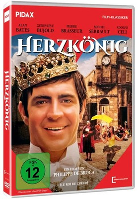 Herzkönig (Le Roi de cœur) * DVD Kult-Komödie von Philippe de Brocas * Pidax Neu