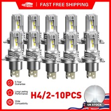 AUXITO 9003 H4 LED Headlight Motorcycle High Power Bulbs HID Hi/Low Beam AUXITO