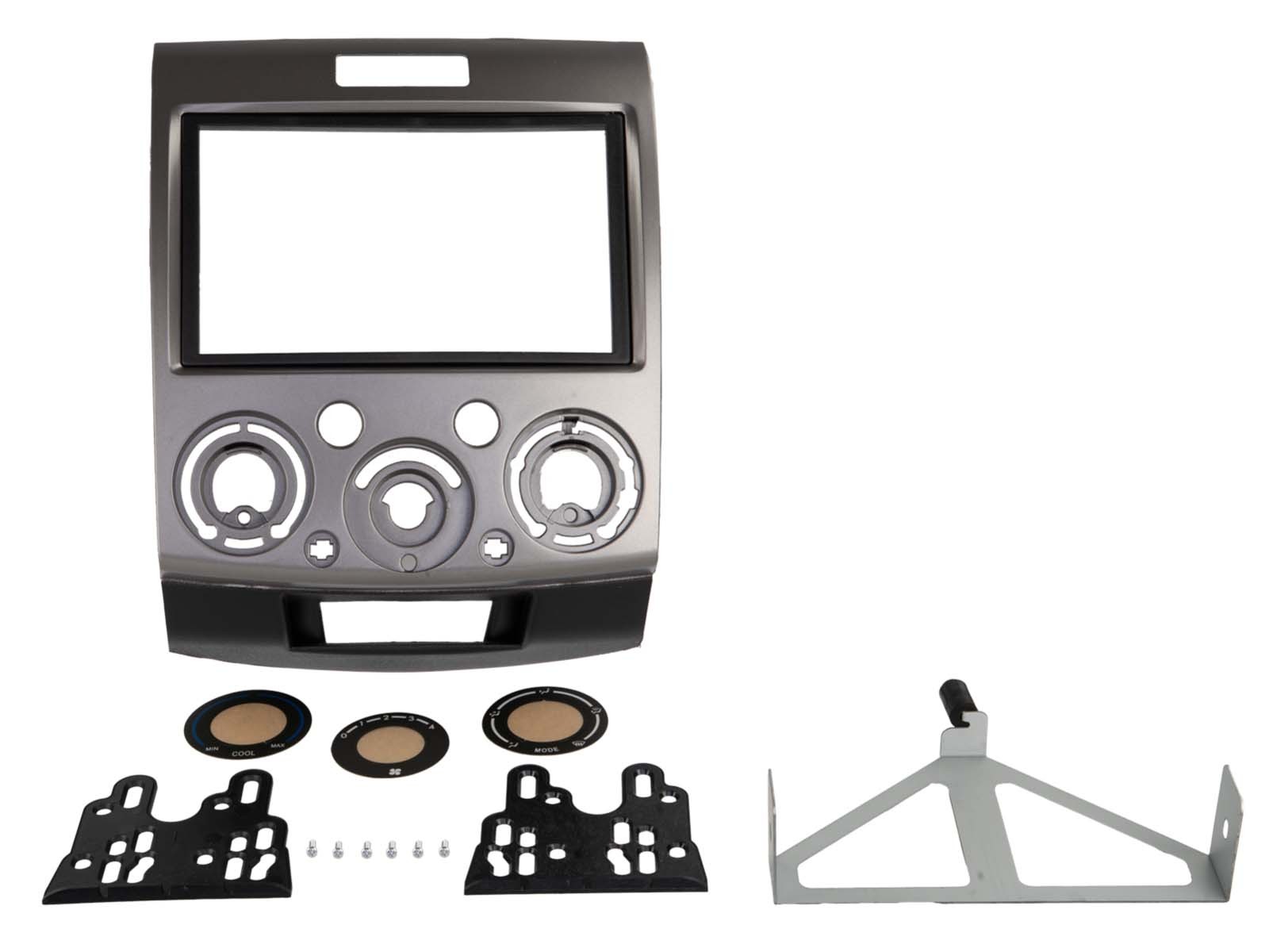 Plaque de façade 2-DIN compatible Ford Ranger 2007-2011 et Mazda BT-50