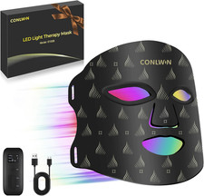 Red Light Therapy Mask for Face, 8 Modes 5 Intensities Red Light Mask with 850Nm
